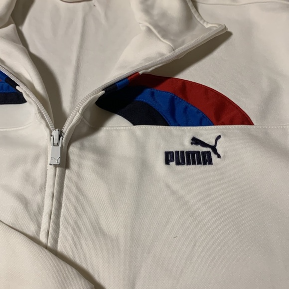White Puma Track Jacket - Picture 3 of 3